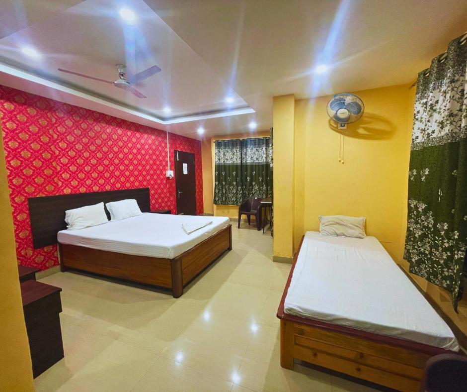 H K Residency Near Kalakshetra Hotell Guwahati Exteriör bild